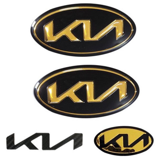 기아 데코 엠블럼 골드 카니발 소렌토 K9 K7 K5 K3 셀토스, 스토닉