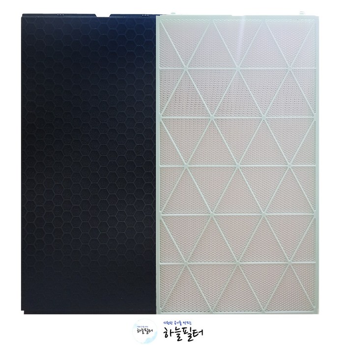 삼성 비스포크 큐브에어 AX123B870HBD 호환 하늘필터, 1세트, 옵션하단용 필터 세트