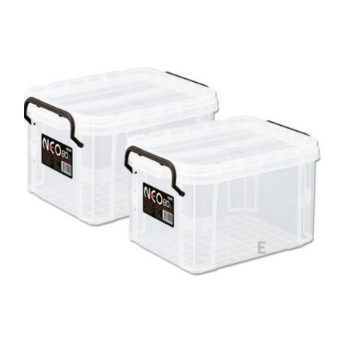 코멕스 네오박스 리빙박스, 80 투명 네오박스, 200개