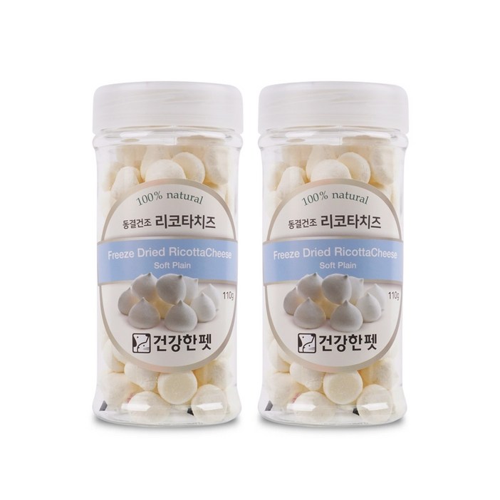 건강한펫 동결건조 리코타치즈 110g 건강한펫 동결건조 리코타치즈 110g