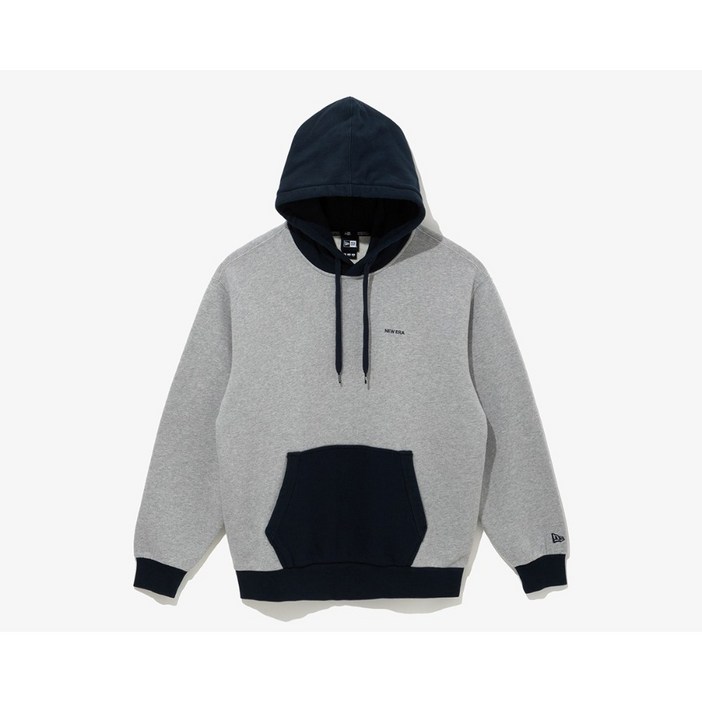 [국내매장판] 뉴에라 커플티 후드티 남녀공용 박스핏 오리지네이터스 컬러 블록 후드