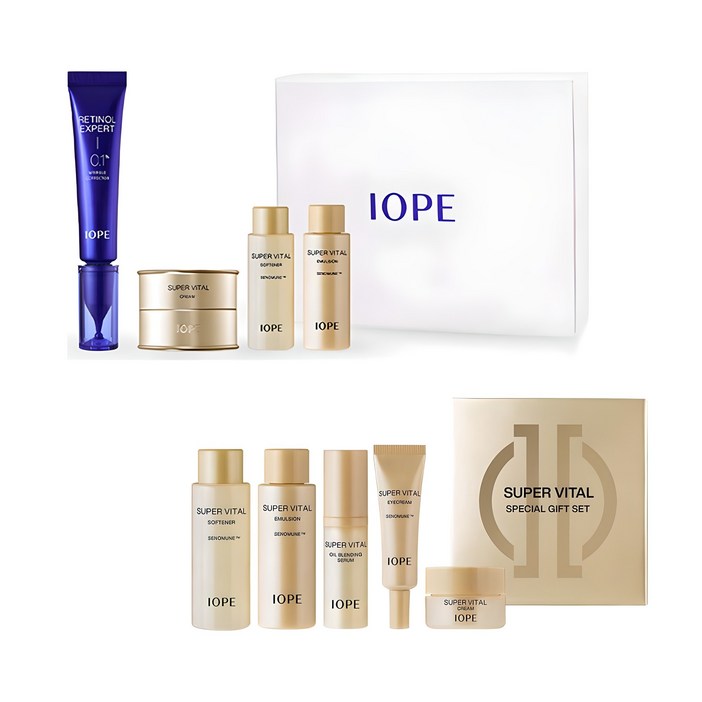 아이오페 레티놀 엑스퍼트 0.1 링클 코렉터 30ml 기획 슈퍼바이탈 견본 5종 세트, 1개