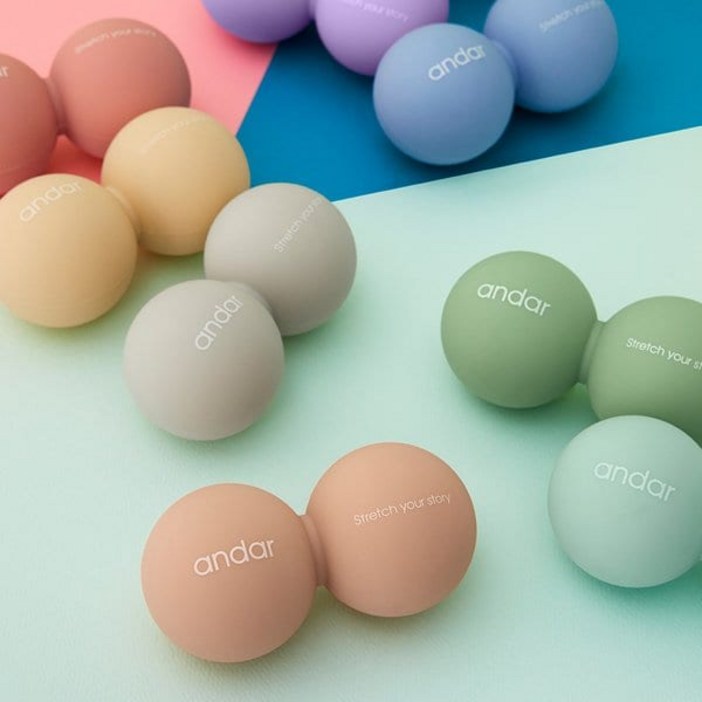 백화점정품 안다르 릴렉스 마사지 듀얼볼 Ⅱ