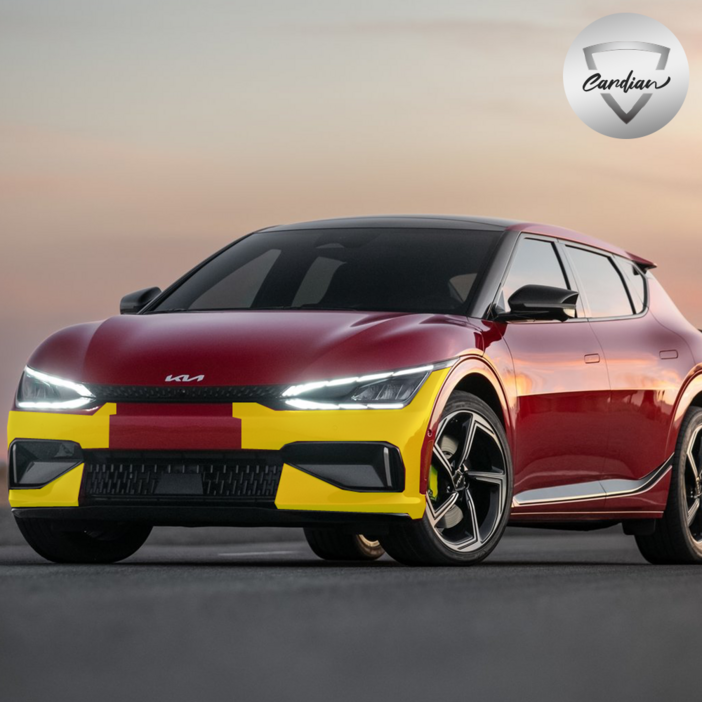 기아 EV6 GT CV 프런트 범퍼 사이드 PPF 생활보호필름