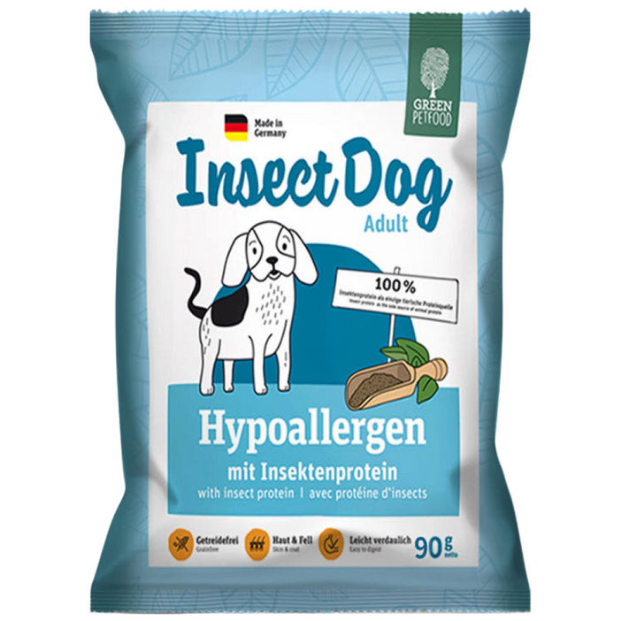 인섹트도그 하이포알러지 빅 알러지 눈물 강아지 사료, 1개, 5.7kg, 곤충