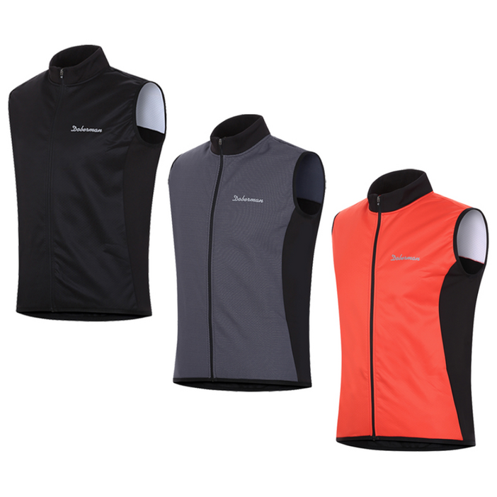 도베르만 겨울자전거조끼 방한베스트