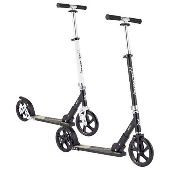 접이식 킥보드 성인 및 청소년용 킥보드, 흰색, 1개