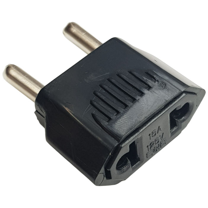 110V to 220V 변환어댑터 둥근어댑터, 220v110v, 1개