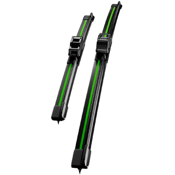 호환 현대 팰리세이드더 뉴 팰리세이드LX2 20182024 와이퍼 초발수 저소음 자국 없음 전면 와이퍼 블레이드 2종 세트, 팰리세이드 더뉴 팰리세이드LX2 20182024