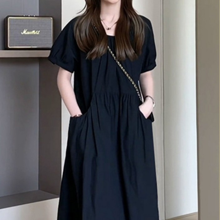 여름 헐렁 패셔원피스 드레스