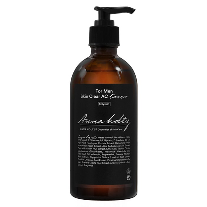 홀츠포맨 남자 스킨 토너 300ml 피지잡는 개기름 남성 화장품 옴므, 1개, 300ml