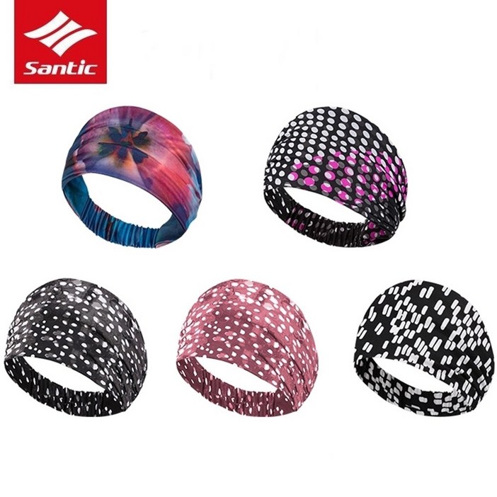 SANTIC 산틱 와이드 스포츠 자전거 헤어밴드