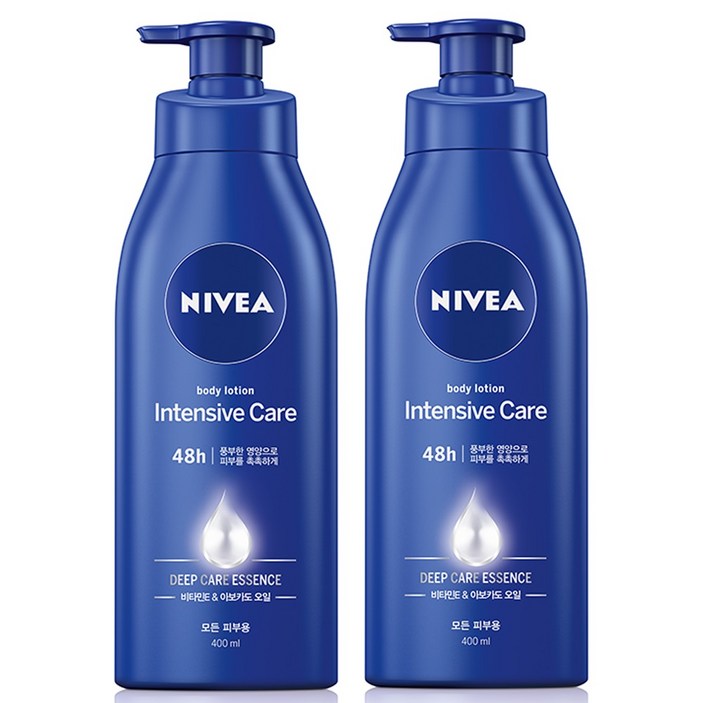 니베아 인텐시브 바디로션, 400ml, 2개 니베아 인텐시브 바디로션, 400ml, 2개