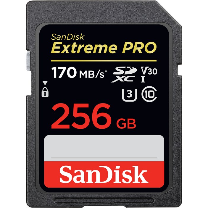 삼성마이크로sd카드 샌디스크 익스트림 프로 SD카드 SDSDXXY, 256GB