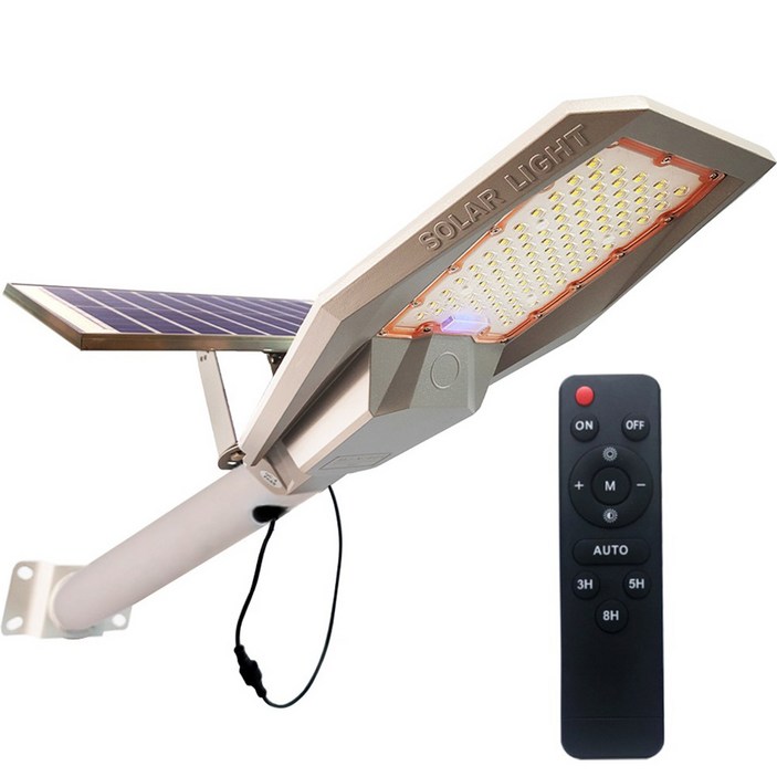 비상 LED 팬텀 태양광 가로등 200W, 단일색상