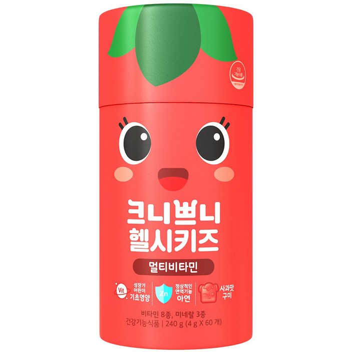 크니쁘니 헬시키즈 멀티비타민 60p 크니쁘니 헬시키즈 멀티비타민 60p