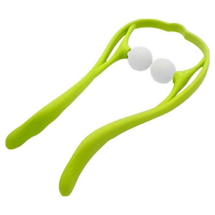 캐롤링 경추 목 마사지기 핸드 클램프 수동 마사지기