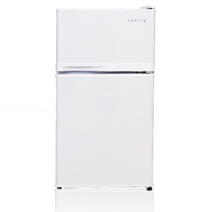 쿠잉전자 80L 2도어 냉장고, REF087CNW