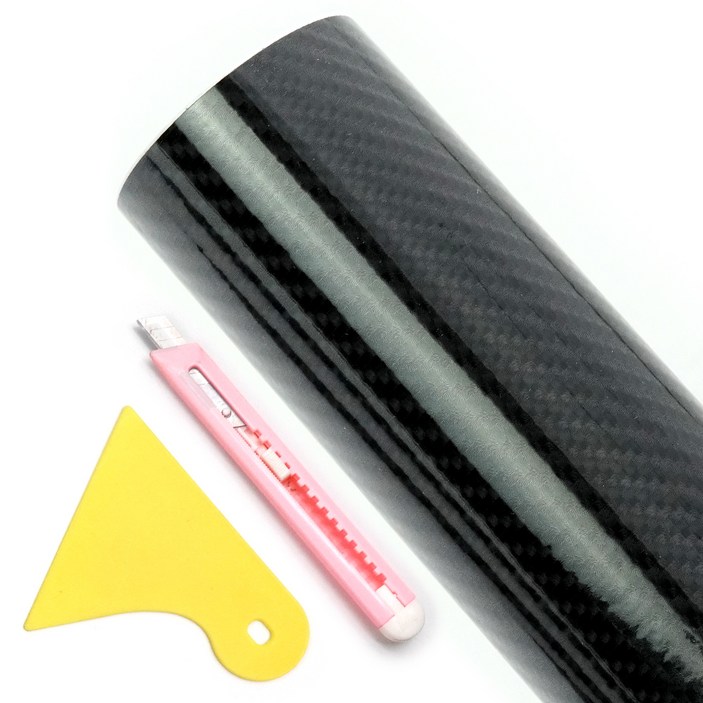 에이스피드 카본 시트지 + 칼 + 헤라 150 x 30 cm