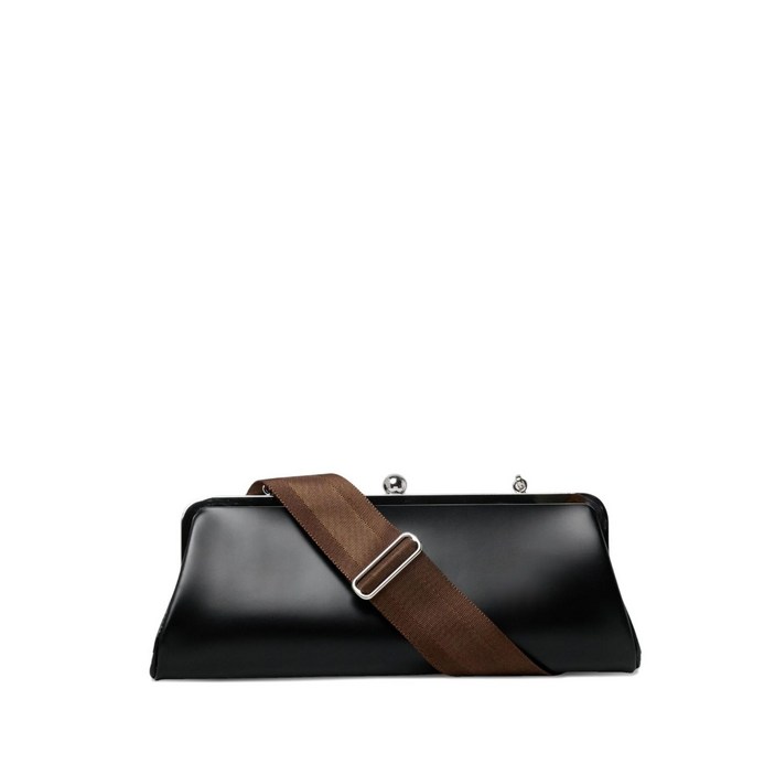 꼼데가르송 레더 크로스 백