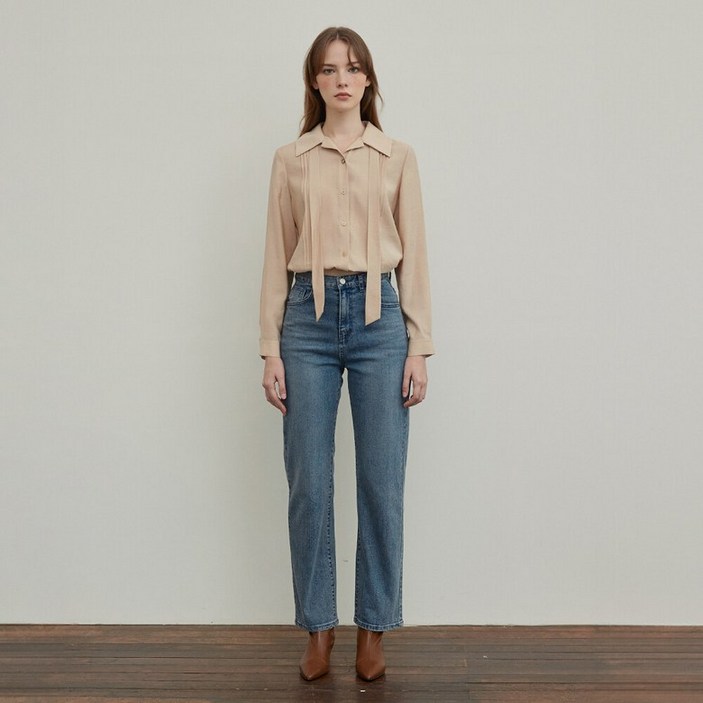 나이스클랍 슬림핏 부츠컷 데님 팬츠 A243PWN609 870592