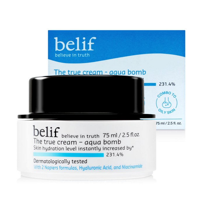 빌리프 더 트루 크림 아쿠아밤 수분 보습크림 75ml
