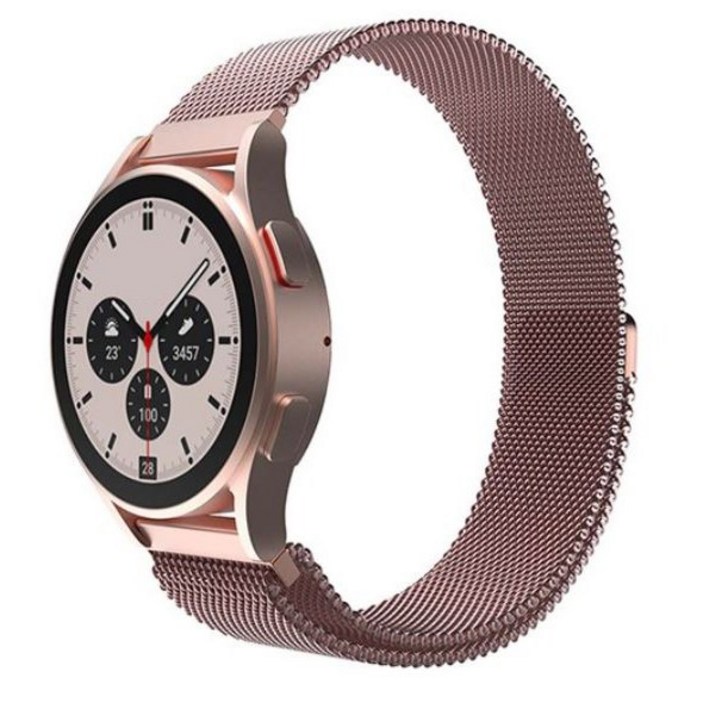 소울랜드 갤럭시워치 호환 마그네틱 스트랩, 로즈레드, 1개