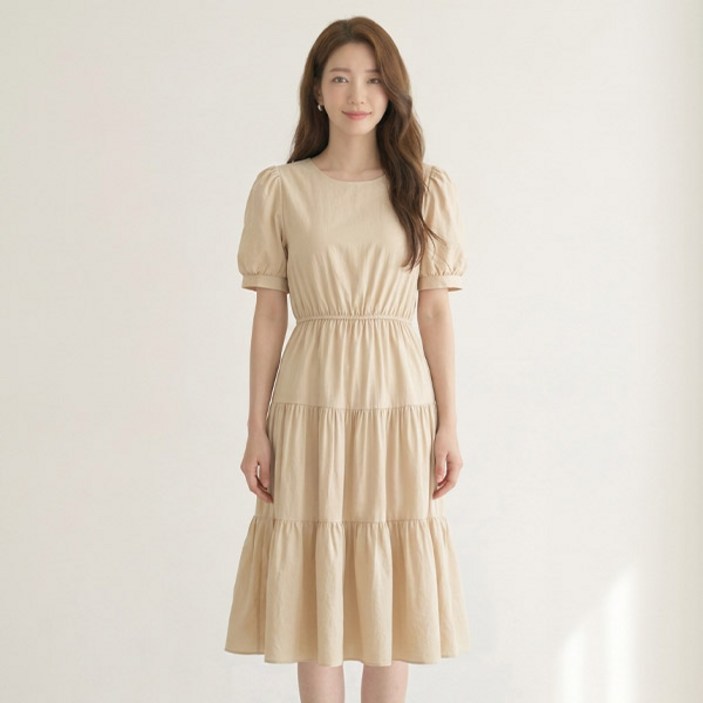 드마엘 여성 디아나 프릴 원피스(3color)+델로나