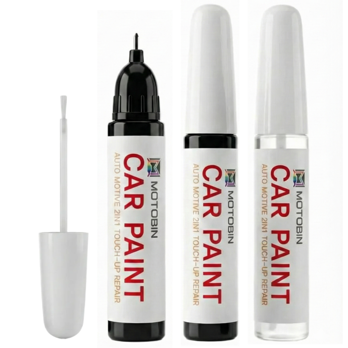 기아 PV5 붓펜 페인트 자동차 도색, SWP 스노우 화이트펄투명, 1세트