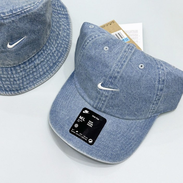 나이키 모자 클럽 언스트럭처 데님 커플 볼캡  HF0383-429