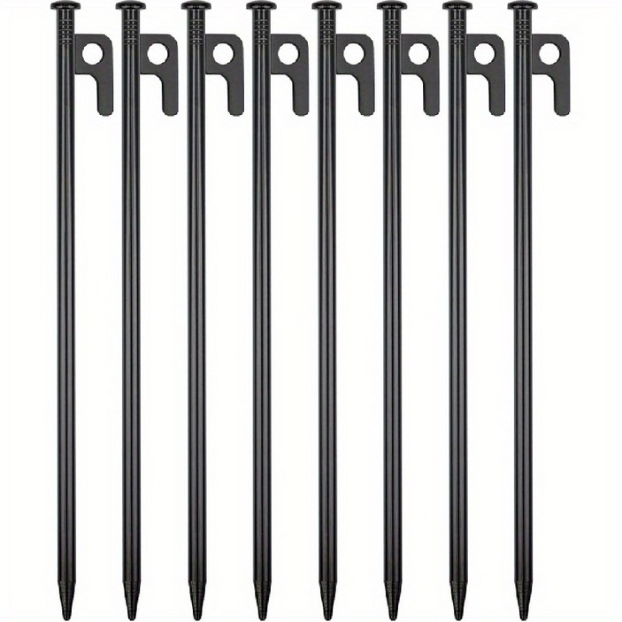 단단하게 고정되는 캠핑 텐트 말뚝 8개 세트