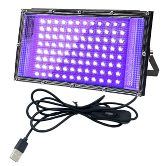 블랙라이트 고출력 UV램프 LED 조명 공연 형광 야광 식물재배 파티 네일 레진공예