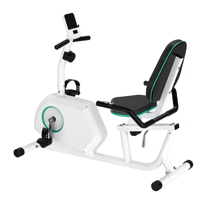 세종 LBIKE 좌식 실내자전거 헬스자전거 헬스사이클 화이트 블랙 선택 가능, 화이트