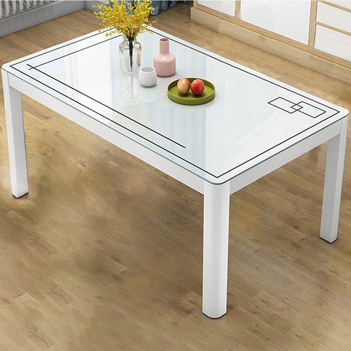 아우스 XML 6인용 4인용식탁 모던식탁 강화유리식탁  다이닝테이블 식탁