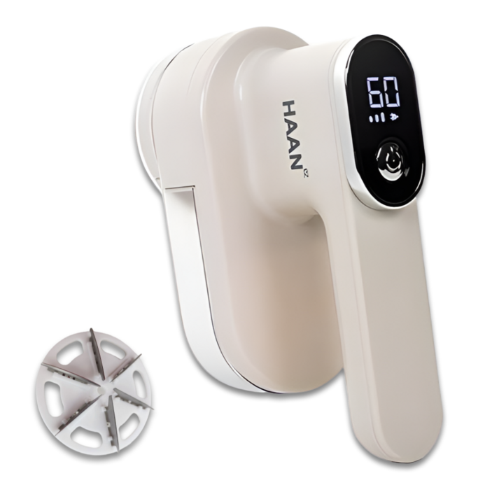 [2025년 최신형] 한경희 1위 시그니처 보풀제거기 세탁소용 가정용 휴대용, 샌드 베이지