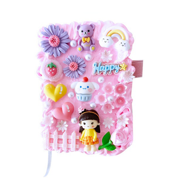 다이어리 만들기 꾸미기 세트, 1개, 핑크