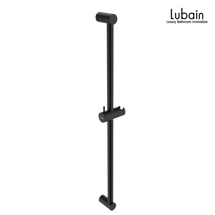 루바인 욕실 화장실 샤워 슬라이드바 블랙 무광 다움 SD08BM