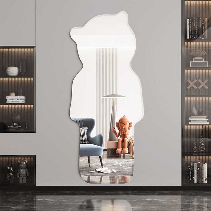 비정형미러 드레스룸 아크릴거울 미드센츄리 전신거울