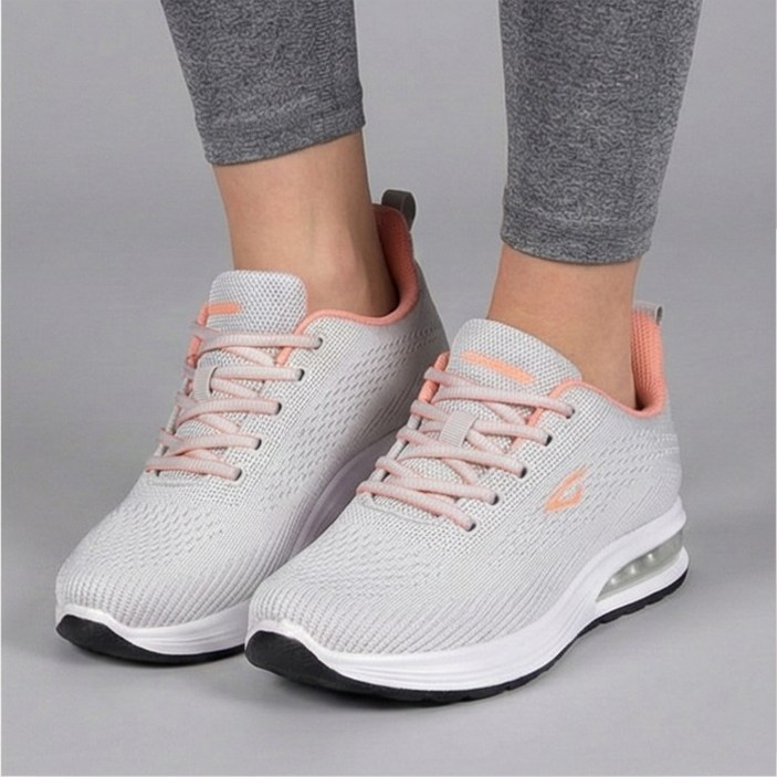 월드컵 2026년 NEW 에어쿠션 여성용 운동화 발편한 메쉬 스니커즈 그레이 ANTMIL