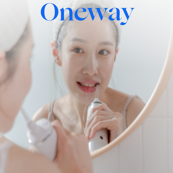 치과공식추천 원웨이 2023년형 휴대용 구강세정기 대용량 저소음 물치실 물칫솔, 단일상품