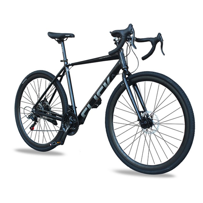 클릭 로드자전거 뉴욕DR 25년형 700C 시마노21단 디스크브레이크, 470mm 블랙완조립사은품, 1개, 175cm