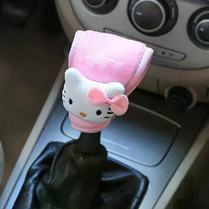 KITTY 자동차용품 모음 기어커버 기어봉커버 시프트 커버 부드러운 실내 장식