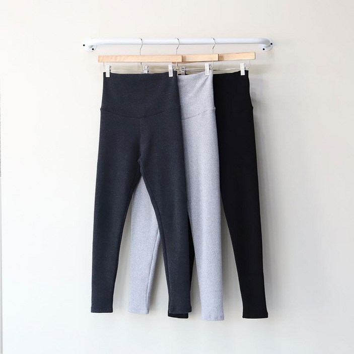 임산부용 20수 울피치 임산부레깅스 도톰한 스판 면 임부레깅스