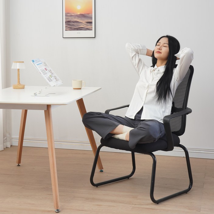 비애노 포커스 책상의자 학생 컴퓨터 사무실, 블랙