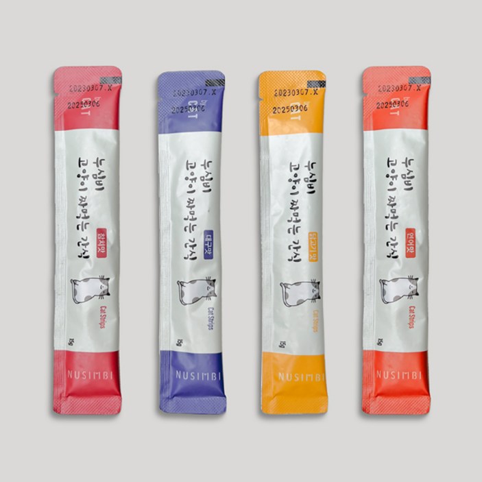 누심비 고양이 짜먹는 간식 길고양이 대용량 15g 3가지맛 90개, 참치맛, 대구맛, 연어맛, 15g, 90개