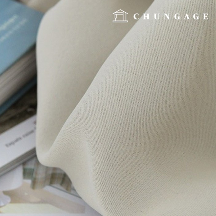 천가게 커튼원단 3중 암막천 커텐 천 대폭 무지 커튼 원단 블레어, 03.베이지[BL5003], 1개