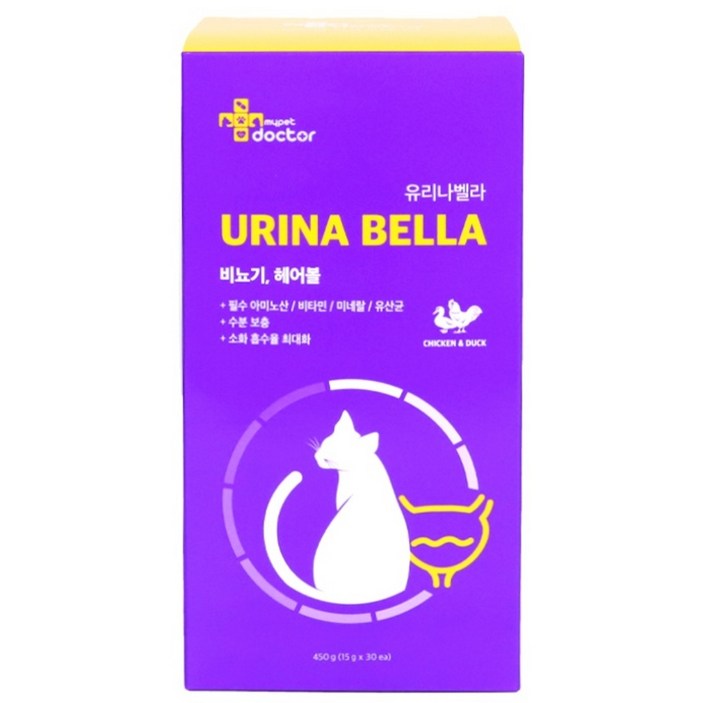 마이펫닥터 고양이 유리나벨라 영양제
