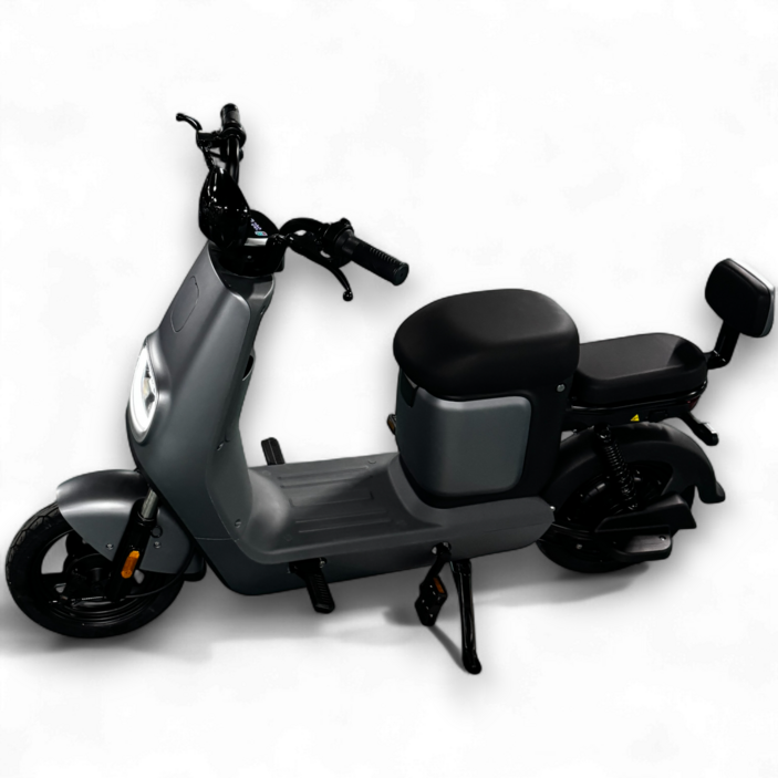 노르테 전동 스쿠터 전기 바이크 성인용 출퇴근 자토바이 미니벨로 오토바이, 그레이