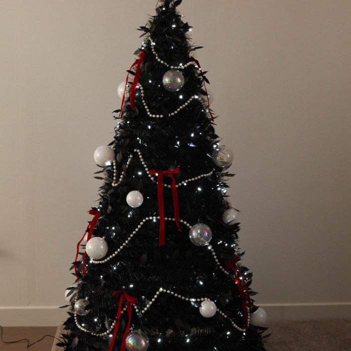 내일공간 프리미엄 원터치트리 접이식트리 간편트리 3초트리 트리풀세트 150cm, 180cm, 210cm