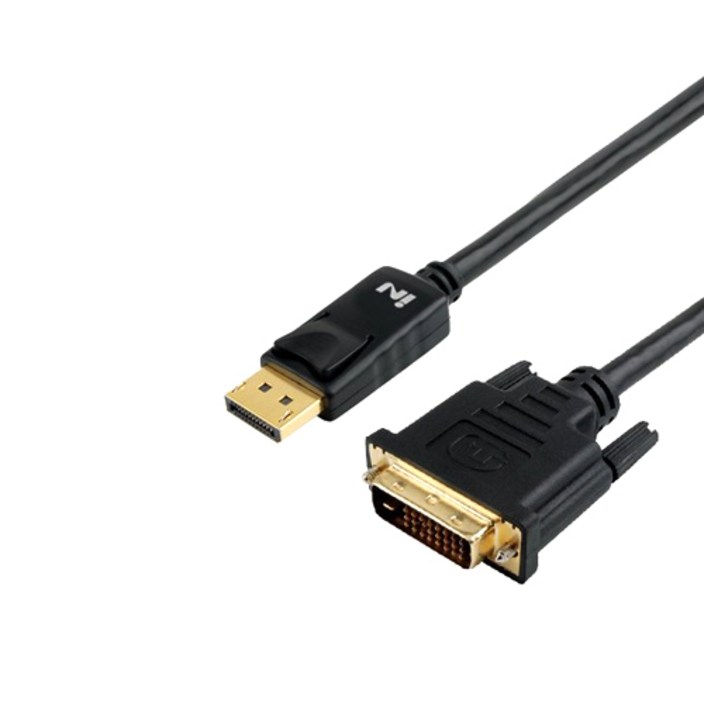 인네트워크 Displayport 1.1V to DVI 케이블 INDPD02, 1개, 2m